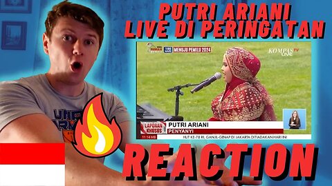 Putri Ariani LIVE Di Peringatan HUT Ke78 RI((IRISH REACTION!))