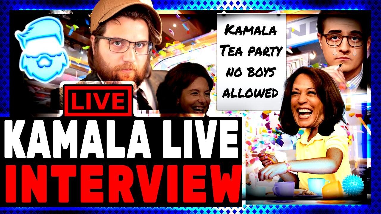 Kamala Harris LIVE Interview Fact Check & Watch Party! 6:30EST!