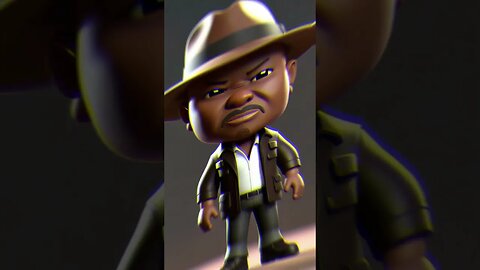 Cute Chibi Ving Rhames ln Mission Impossible 7 - AI Art #shorts#shortvideos#Chibi#VingRhames#MI7