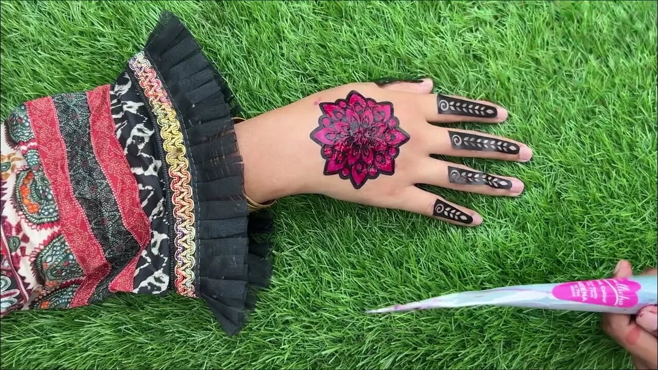 easy mehndi design | new mehndi style | latest mehndi design