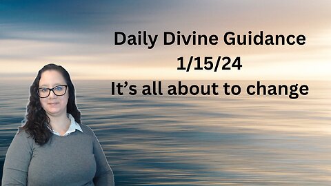 Daily Tarot - It's all about to change