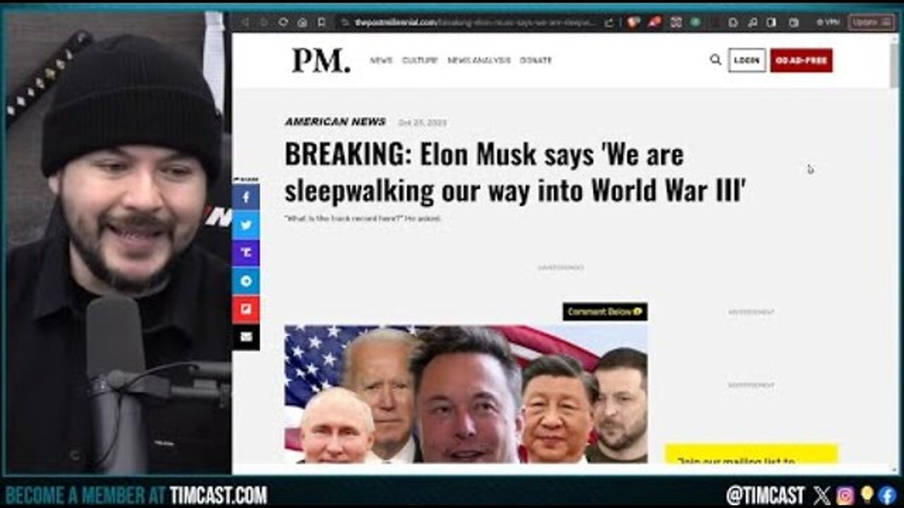 ELON MUSK WARNS WWIII IS COMING, US DECLARES IRAN RESPONSIBLE FOR ATTACK ON US FORCES, VOWS REACTI..