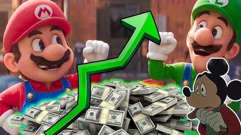 Super Mario Bros is EATING Disney's box office lunch and I think its GREAT