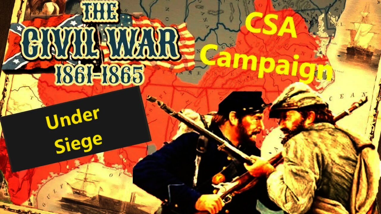 Grand Tactician Confederate Campaign 22 - Spring 1861 Campaign - Very Hard Mode