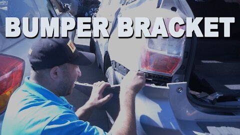 How To Remove a Rear Bumper Bracket - 2015 Subaru Forester