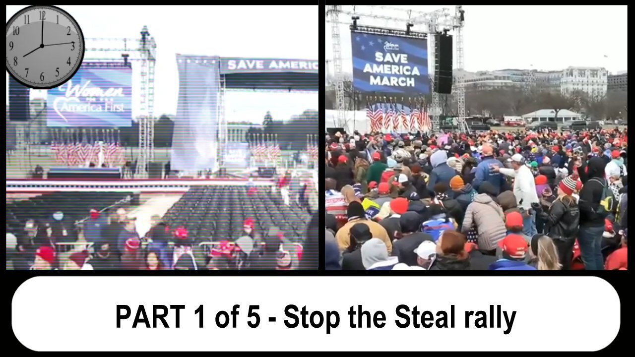 Highlights from the Stop the Steal rally - January 6, 2021