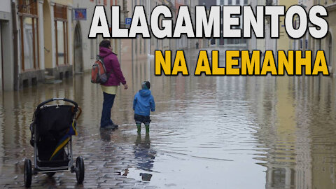 ⚠️Heavy floods have turned the streets of Germany into rivers! Stolberg, Rheine