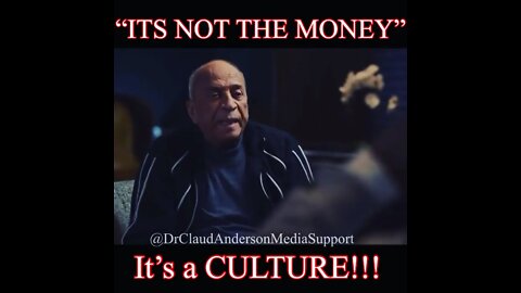 A word from Dr ClaudeAnderson