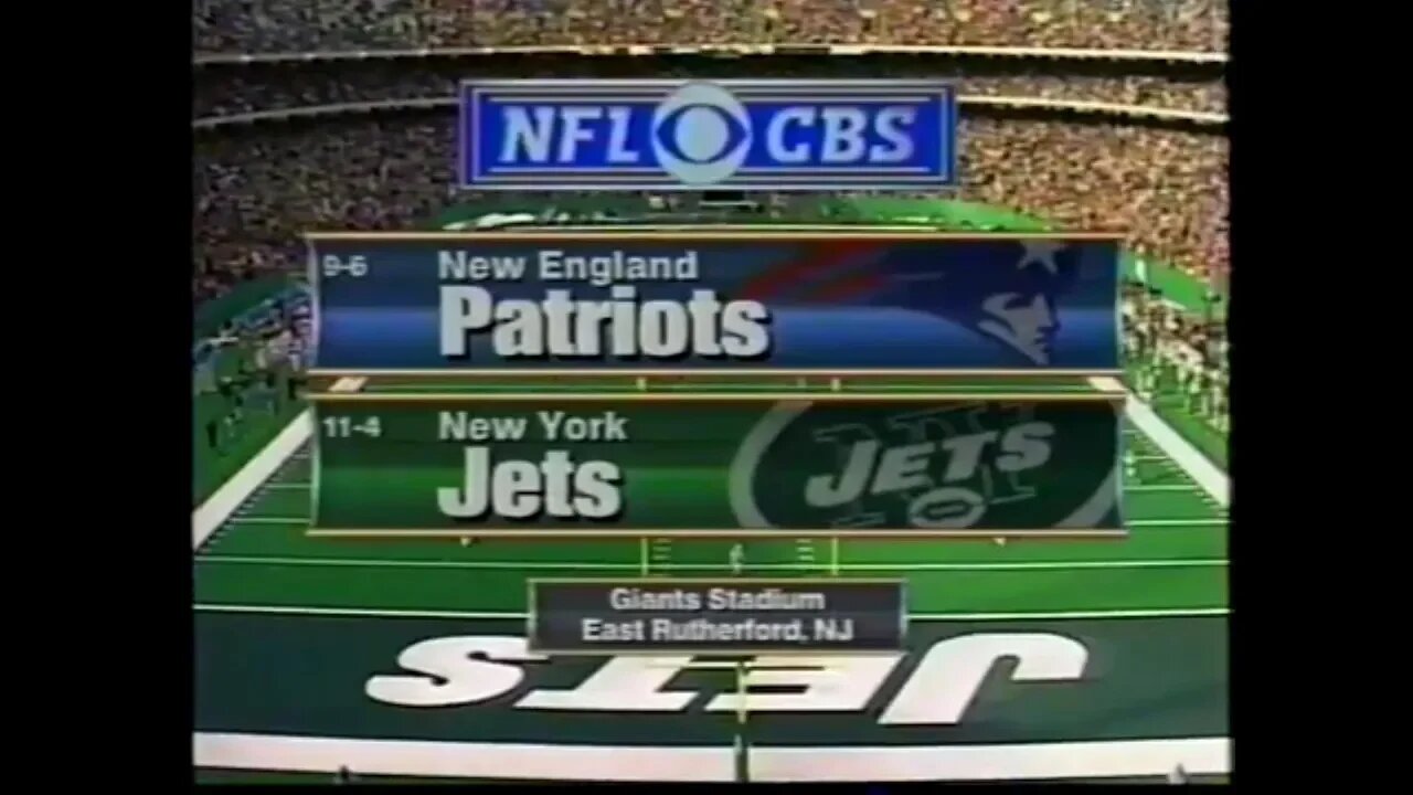 1998-12-27 New England Patriots vs New York Jets