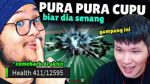 AKU PURA PURA CUPU UNTUK BUAT YOUTUBER INI SENANG DI BLOX FRUIT!?