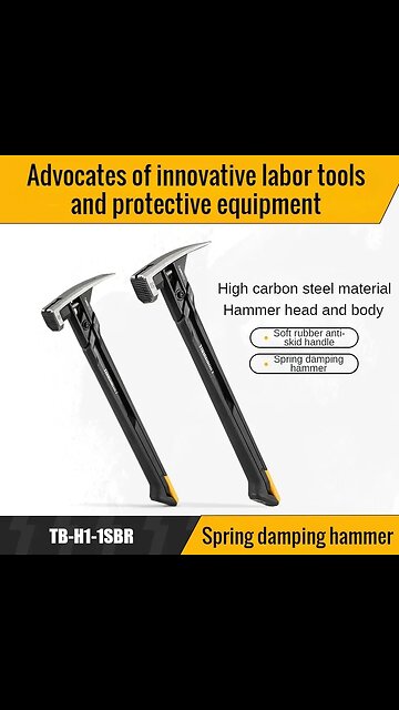 ANNUAL SALE!! TOUGHBUILT Spring Shock Absorbing Nail Hammer