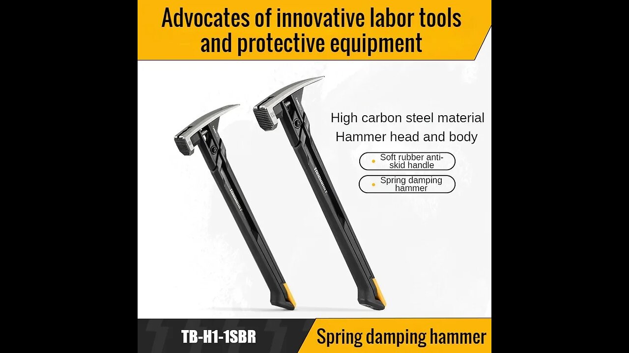 ANNUAL SALE!! TOUGHBUILT Spring Shock Absorbing Nail Hammer