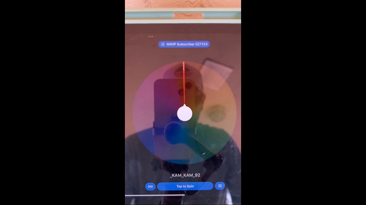 Live Giveaway Winner!