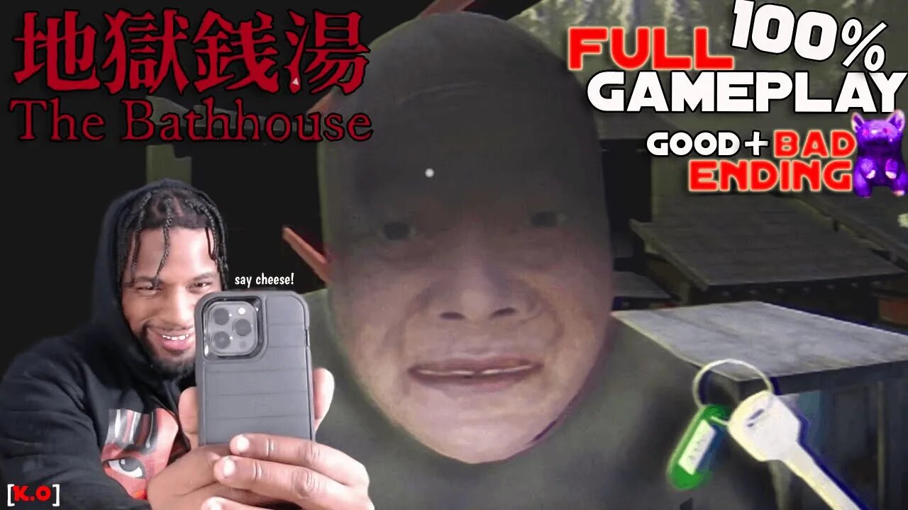 HE THOUGHT HE WAS SLICK! | The Bathhouse 地獄銭湯♨️ FULL GAMEPLAY [BOTH ENDING'S + EASTER EGGS]