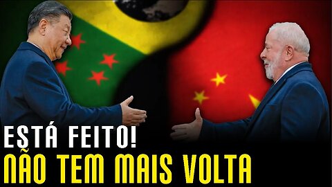 Não tem mais volta! Brasil escolheu a China | 15 acordos assinados e mais