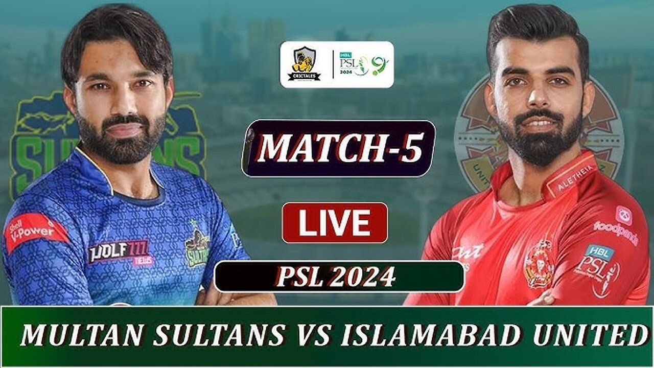 1st Innings Highlights _ Multan Sultans vs Islamabad United _ Match 5 _ HBL PSL