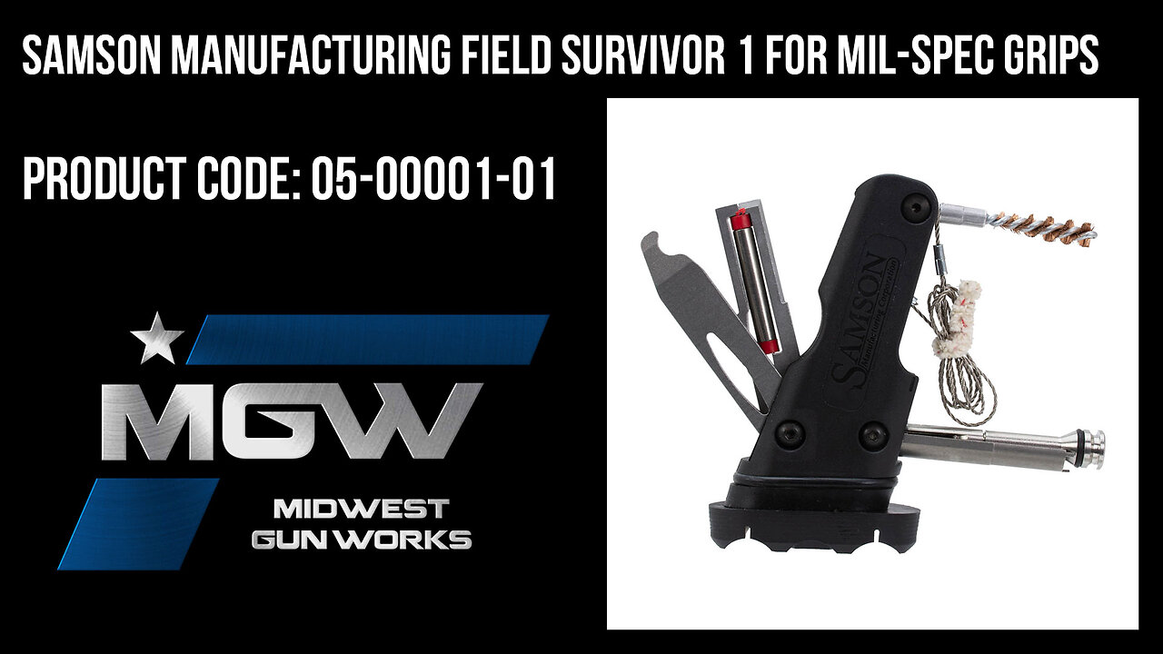 Samson Manufacturing Field Survivor 1 for Mil-Spec Grips - 05-00001-01