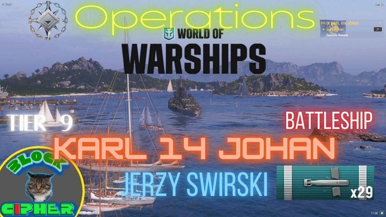 Karl 14 Johan, 29 Torp Hits!!! / Jerzy Swirski / Operations | World of Warships