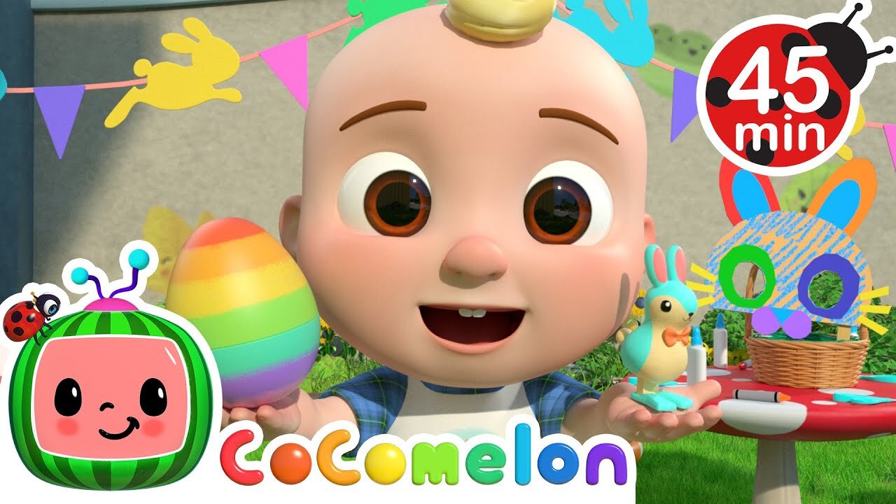 Easter Masks Song + MORE CoComelon Nursery Rhymes & Kids Animal Songs