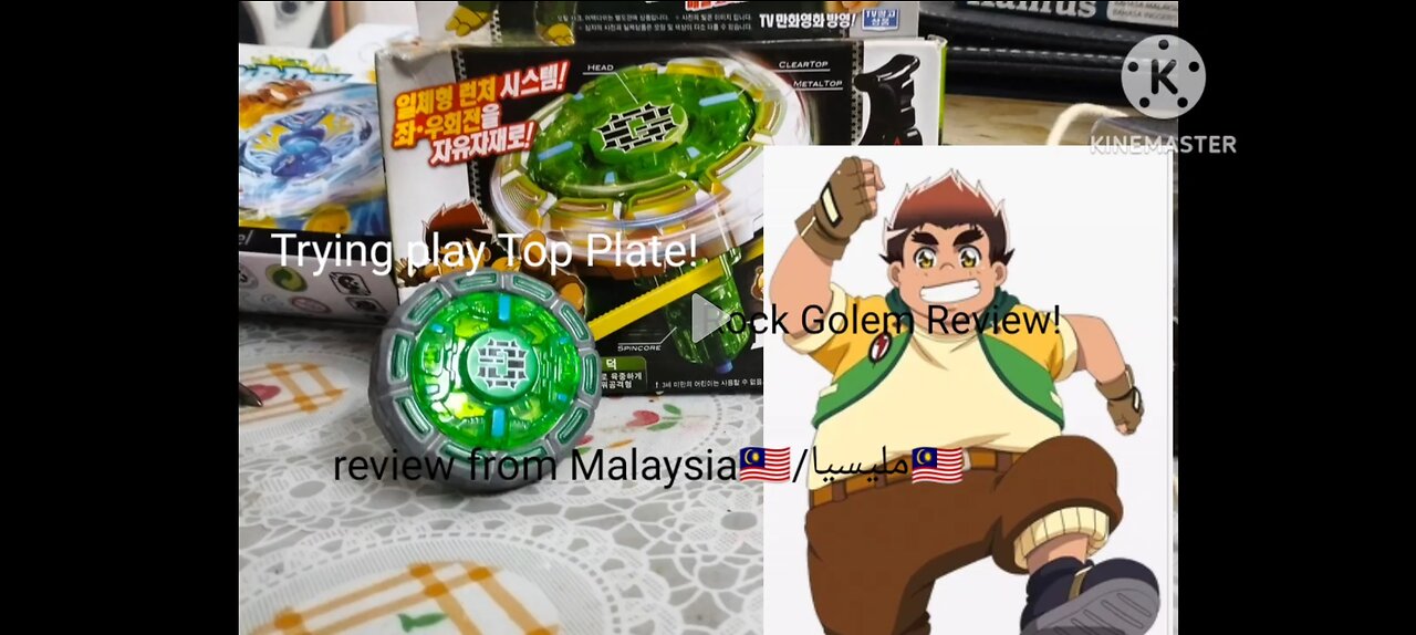 Rock Golem Unboxing-Top Plate Malaysia