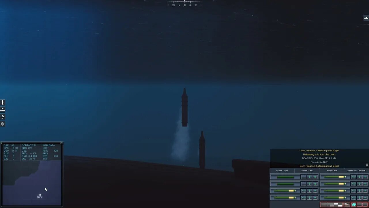 New Mod Starting with a BANG, SLBM Launch - Cold Waters with Epic Mod