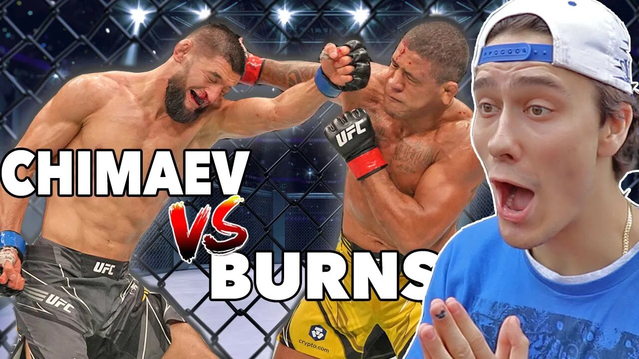 Khamzat Chimaev VS Gilbert Burns Was INSANE! #UFC723