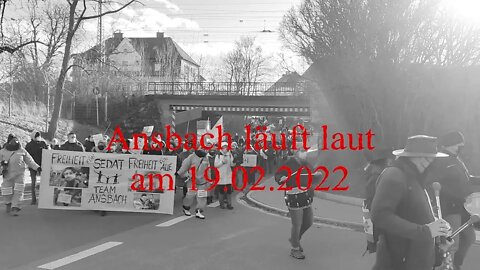 14. Demozug Ansbach Samstag, 19.02.2022