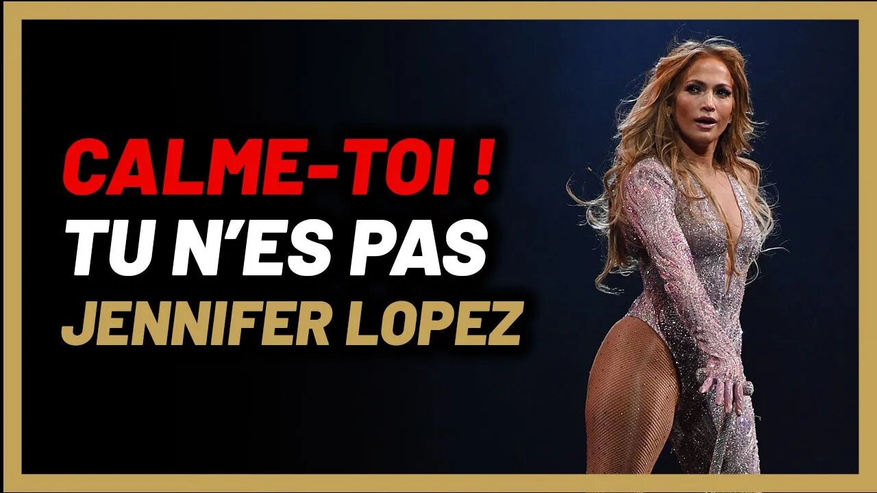 Jennifer Lopez s’est mariée avec Ben Affleck, ce qui prouve que tu es misogyne