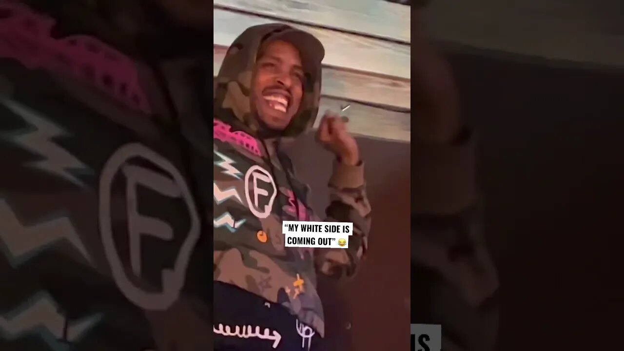 “My White Side Is Coming Out” 😂 #chadarmestv #funny #shorts