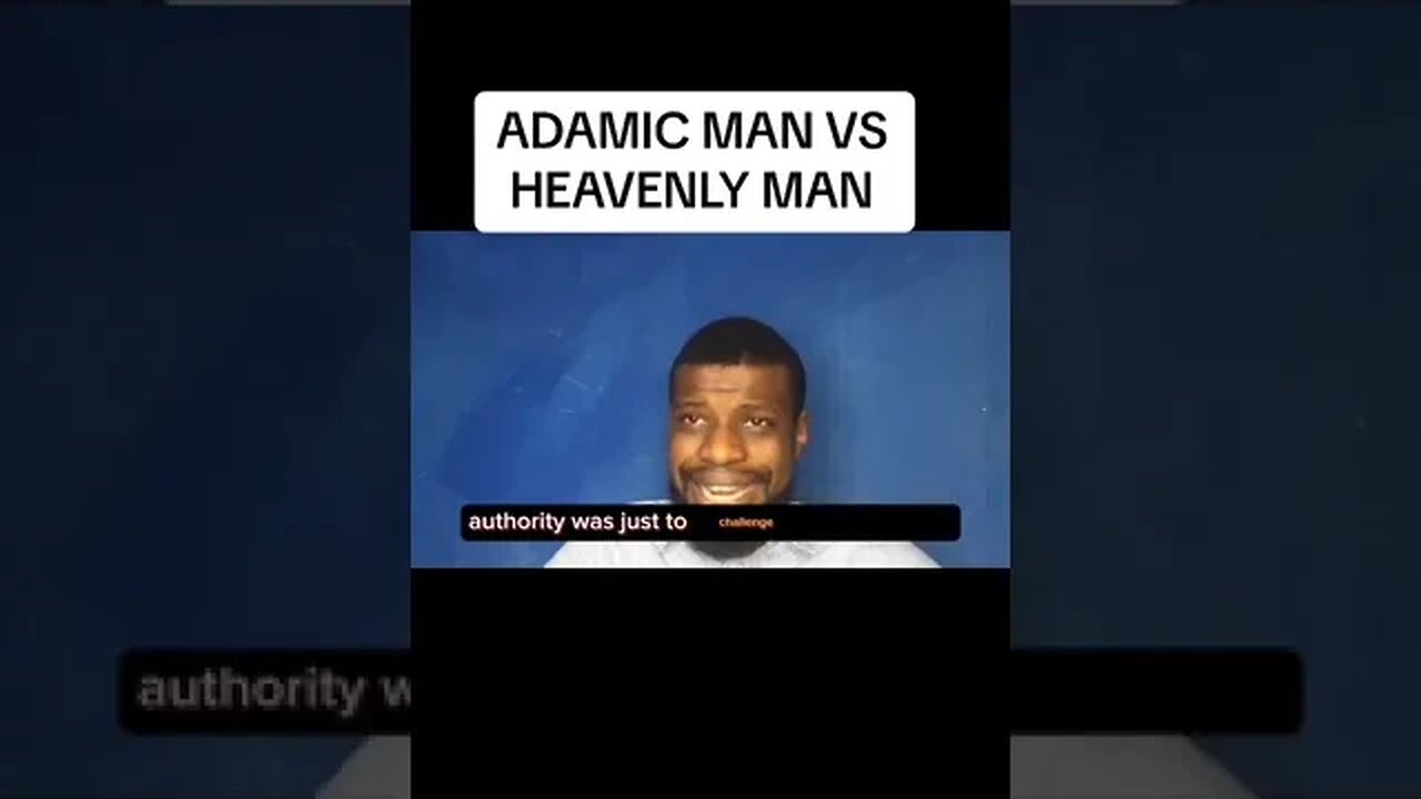 Are you earthly or heavenly