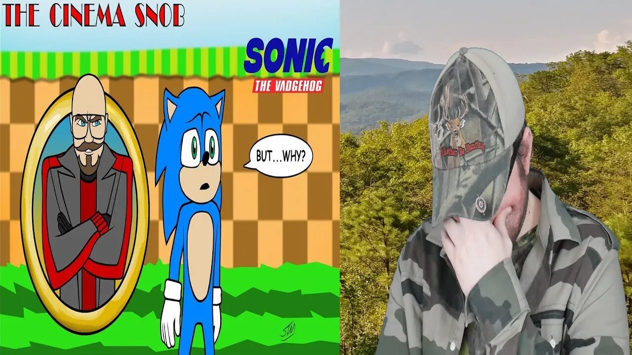 Sonic The Vadgehog - The Cinema Snob REACTION!!! (BBT)