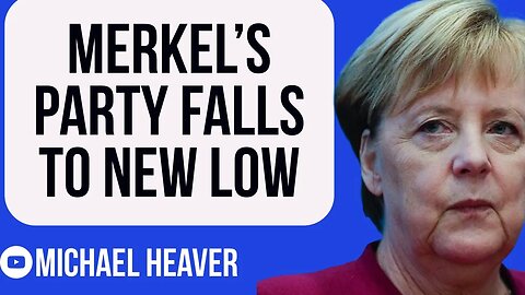 Angela Merkel's Party DECLINE To Record Low