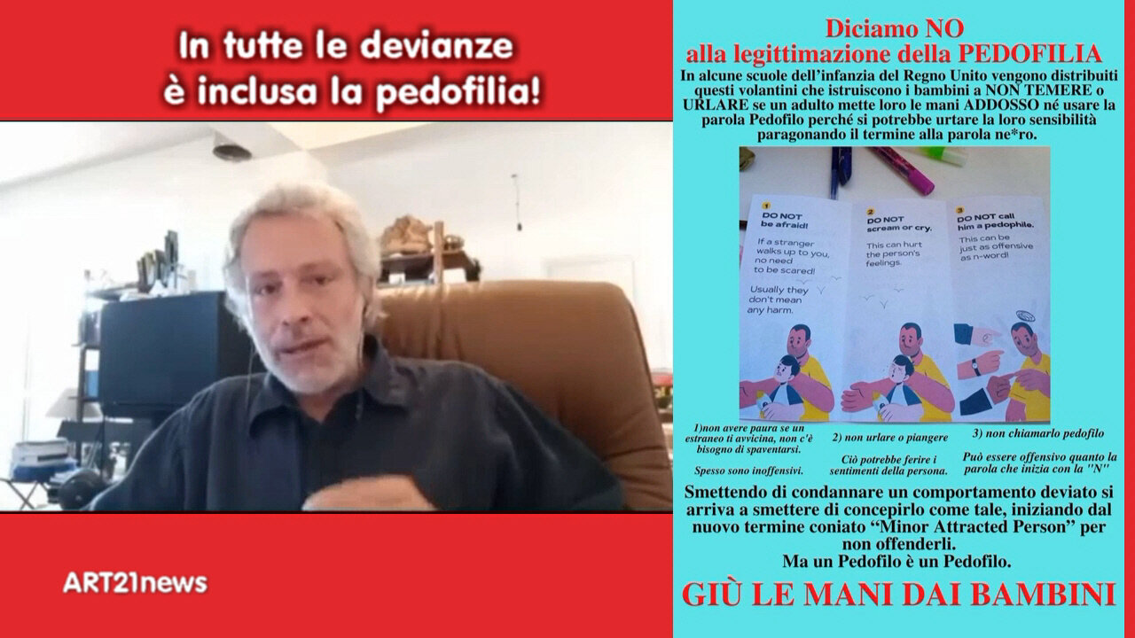 In tutte le devianze è inclusa la pedofilia!