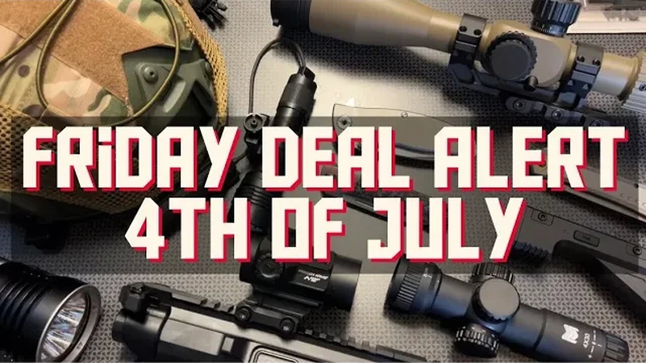 Friday Deal Alert - 4th Of July Special