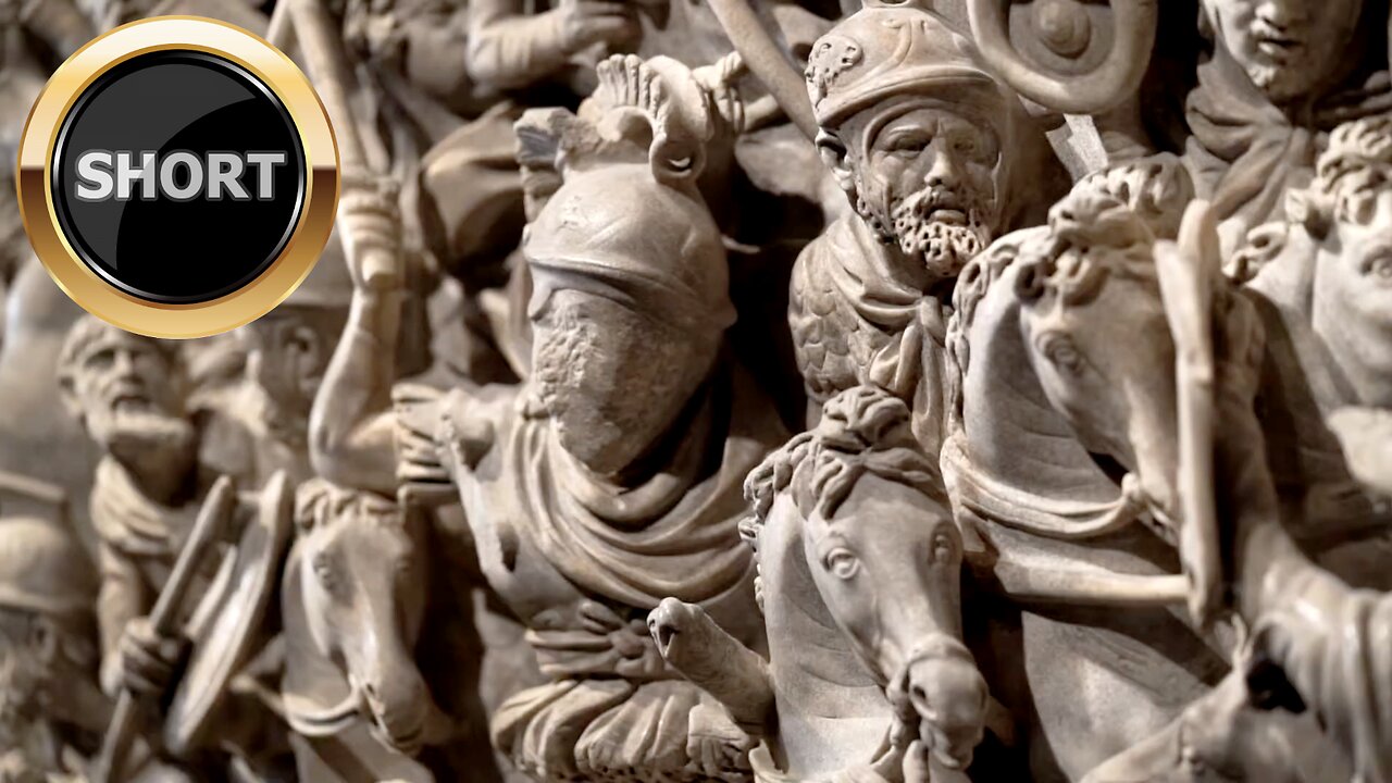 Vivid Depiction of Roman Cavalry in Action