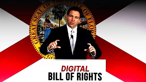 "You are not...going to be at the mercy of Big Brother" Ron DeSantis signs "Digital Bill of Rights"