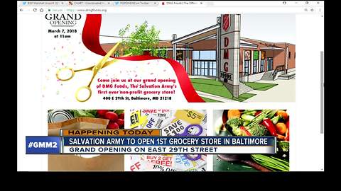 Salvation Army to open first grocery store in Baltimore
