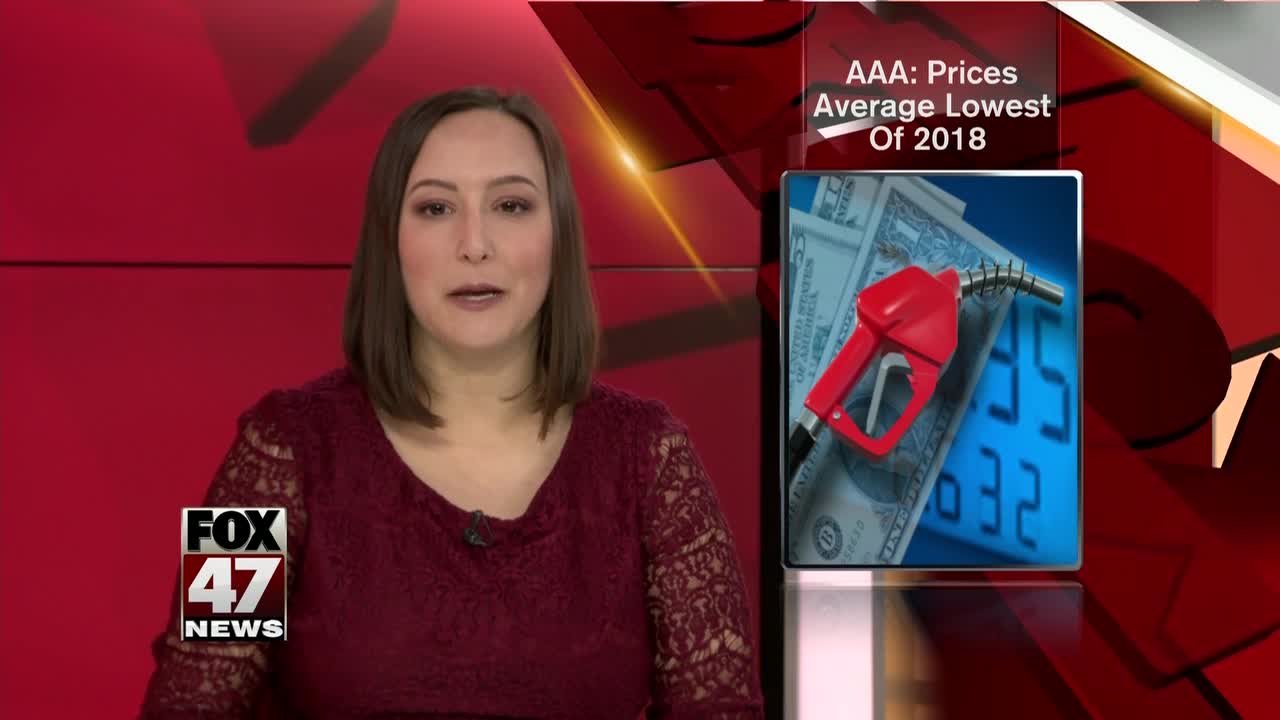 AAA Michigan: Gas prices average lowest of 2018