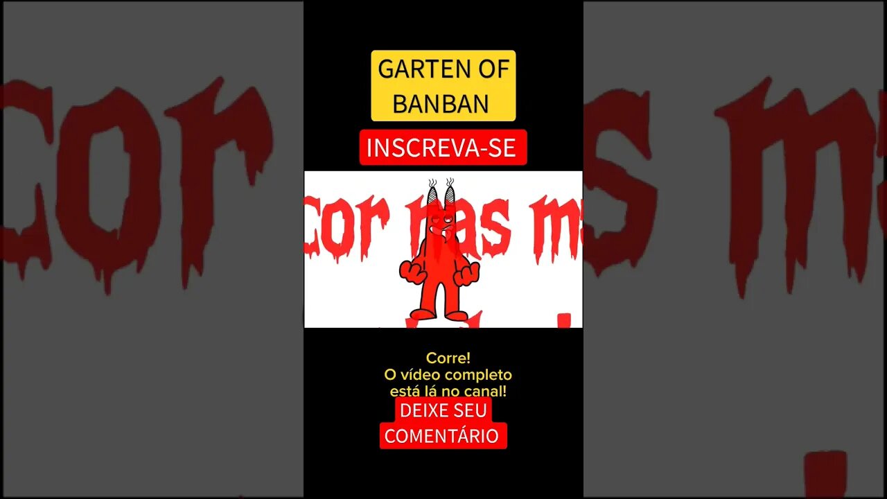 COMO DESENHAR BANBAN - GARTEN OF BANBAN #shorts #banban #gartenofbanban