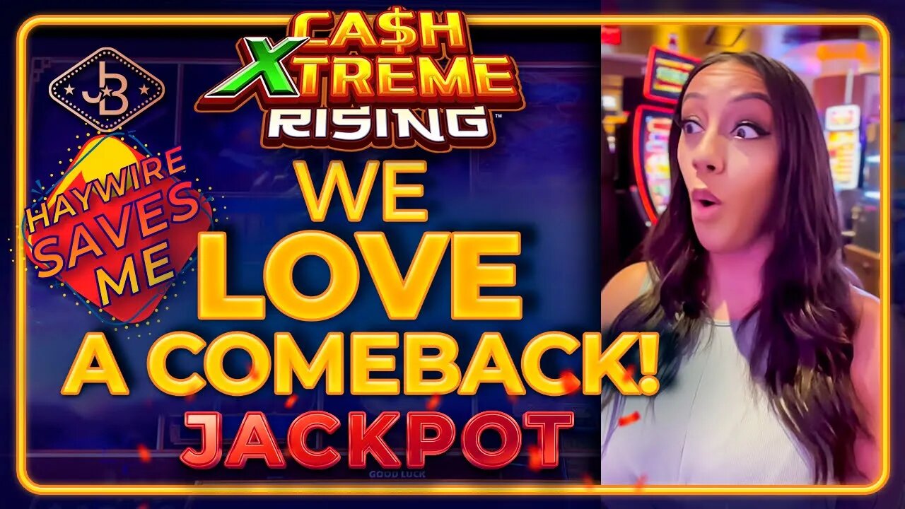 Cash Extreme Rising Slot Machine Haywire Saves Me! Nice Comeback! 🎰