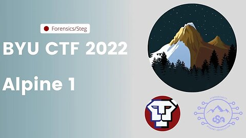 BYU CTF 2022: Alpine 1