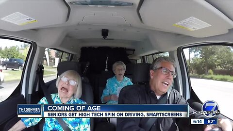 Teaching seniors about tech, and doing a little ‘carpool karaoke’ while they're at it