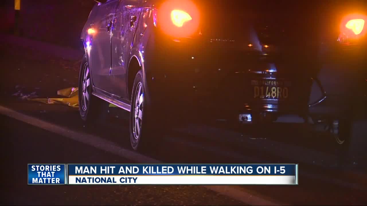 Man walking along I-5 hit, killed by cars