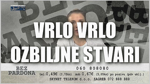Ako negdje ima slobode - To neće proći (o neslobodi i lažima hrvatskih televizija)