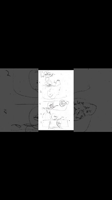 Thumbnail Sketch vs Final Comic Art