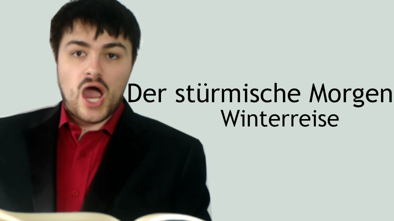 Der stürmische Morgen - Winterreise - Franz Schubert