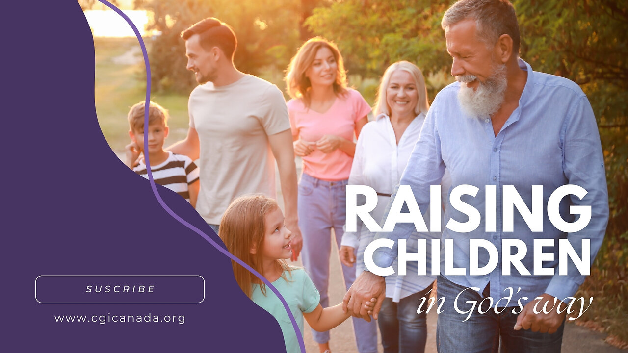 Raising children in God's way