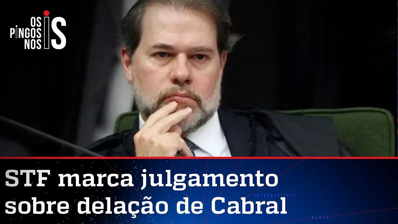 STF vai analisar delação de Cabral que pode complicar Toffoli