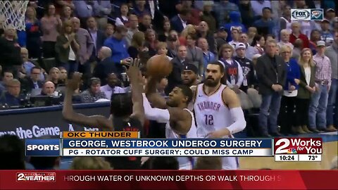 George, Westbrook undergo surgery