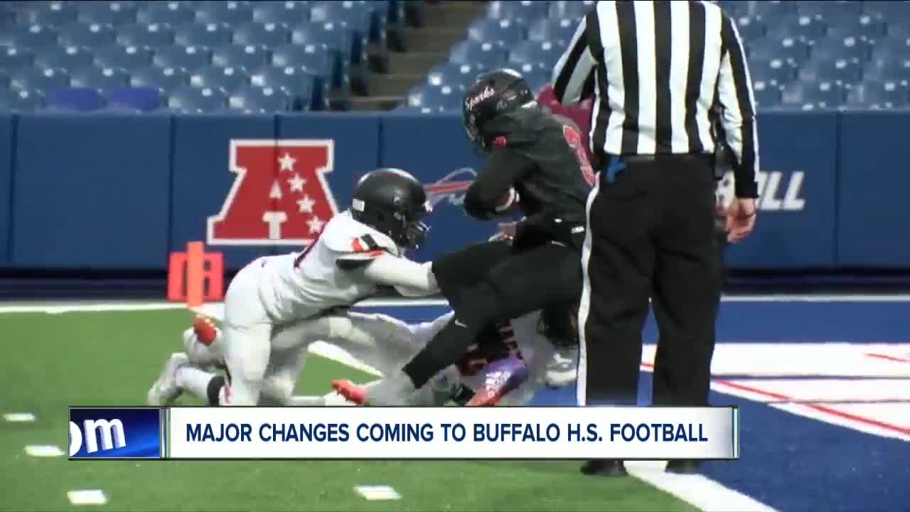 Major changes to Buffalo high school football